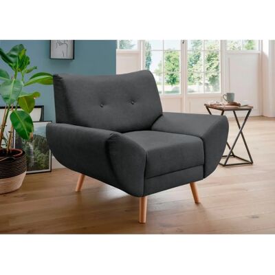 Home Affaire Basta Schwarzer Sessel - Sessel Home Affaire Basta Schwarzer Sessel - Sessel