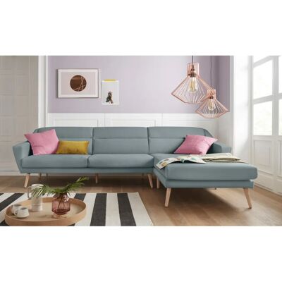 Andas Bille L-Form Mint Sofa - Luxus Microfaser, 5 Sitze Andas Bille L-Form Mint Sofa - Luxus Microfaser, 5 Sitze