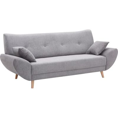 Home Affaire Basta Grau 3-Sitzer - Sofa Home Affaire Basta Grau 3-Sitzer - Sofa