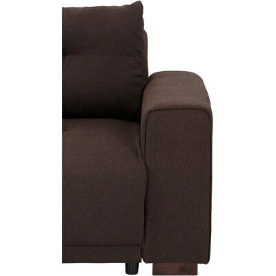 Home affaire Viborg L-Form Sofa - Braun - Recamiere links - Mit Stauraum & Bettfunktion Home affaire Viborg L-Form Sofa - Braun - Recamiere links - Mit Stauraum & Bettfunktion