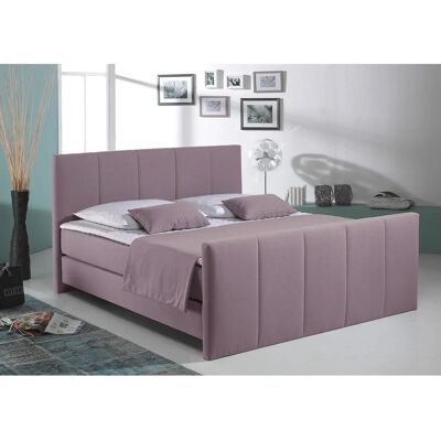 Home Affaire Portland Boxspringbett - 100x200cm, Flieder, H2, Bonnell Home Affaire Portland Boxspringbett - 100x200cm, Flieder, H2, Bonnell