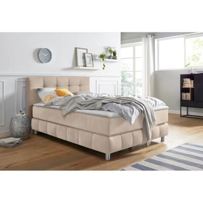 Andas Salo Samtoptik Boxspringbett - Skandinavisch Stil Andas Salo Samtoptik Boxspringbett - Skandinavisch Stil