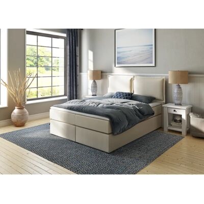 HOME AFFAIRE Lysann Beige Boxspringbett - Bett HOME AFFAIRE Lysann Beige Boxspringbett - Bett