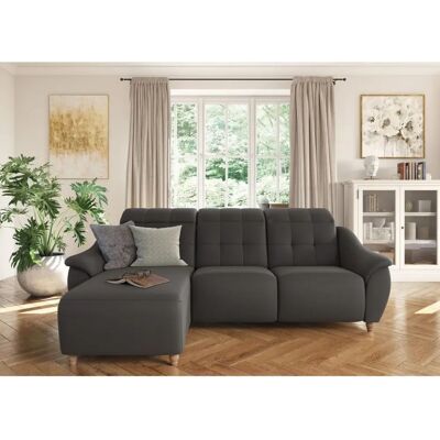 Home AFFAIRE Boston L-Form Sofa - Mikrofaser, Leder, Recamiere Home AFFAIRE Boston L-Form Sofa - Mikrofaser, Leder, Recamiere