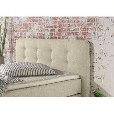 Home Affaire Cecina Boxspringbett - 140x200cm, Beige, 7-Zonen-Kaltschaummatratze Home Affaire Cecina Boxspringbett - 140x200cm, Beige, 7-Zonen-Kaltschaummatratze