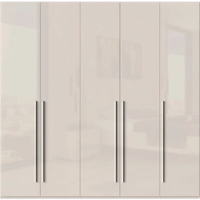 Places of Style Piano beiger Hochglanz-Schrank - Kleiderschrank Places of Style Piano beiger Hochglanz-Schrank - Kleiderschrank