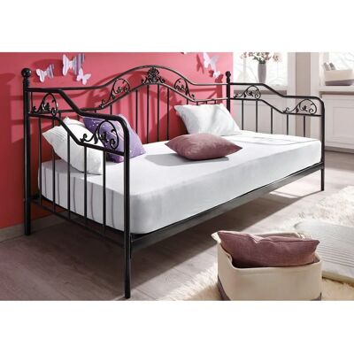 HOME AFFAIRE Daybett - 96x210cm, 90x200cm, schwarz - Daybett HOME AFFAIRE Daybett - 96x210cm, 90x200cm, schwarz - Daybett