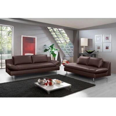 PLACES OF STYLE Redding Braun Sofa - 2-Sitzer PLACES OF STYLE Redding Braun Sofa - 2-Sitzer