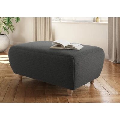 Home Affaire Boston Grau Pouf - Landhausstil Home Affaire Boston Grau Pouf - Landhausstil