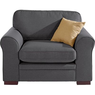 Home AFFAIRE Broughton Sessel - Modern, Anthrazit, 128x93x95 cm Home AFFAIRE Broughton Sessel - Modern, Anthrazit, 128x93x95 cm