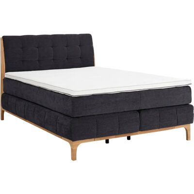 OTTO PRODUCTS Jelle Boxspringbett - Recycelte Stoffe, Premium Topper 160x200cm OTTO PRODUCTS Jelle Boxspringbett - Recycelte Stoffe, Premium Topper 160x200cm