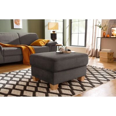 HOME AFFAIRE Dalia Hocker - Stauraum, Mikrofaser, Handgefertigt HOME AFFAIRE Dalia Hocker - Stauraum, Mikrofaser, Handgefertigt