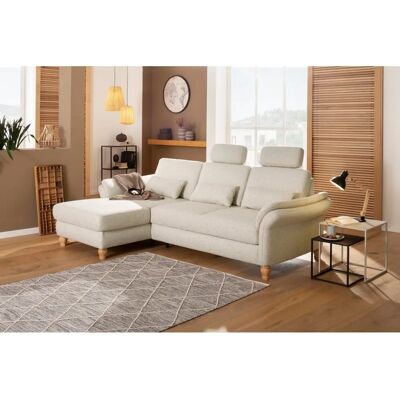 HOME AFFAIRE Palace L-Form Sofa - L-förmiger beiger Stoffsofa HOME AFFAIRE Palace L-Form Sofa - L-förmiger beiger Stoffsofa