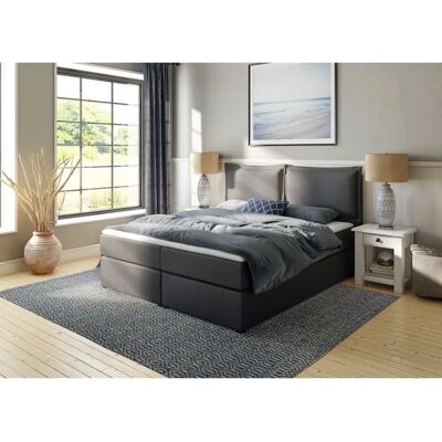 HOME AFFAIRE Lysann Grau Boxspringbett - Komplettbett HOME AFFAIRE Lysann Grau Boxspringbett - Komplettbett