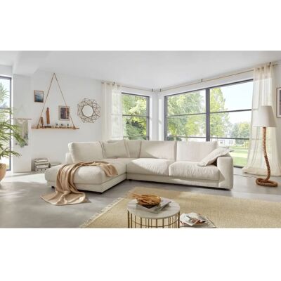 Places of Style Enisa XXL Weiß Sofa - Modern, Langlebig Places of Style Enisa XXL Weiß Sofa - Modern, Langlebig