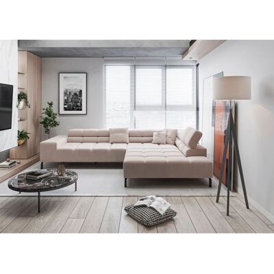 INOSIGN Ancona New Beiges Mikrofaser-Ecksofa - Sofa INOSIGN Ancona New Beiges Mikrofaser-Ecksofa - Sofa