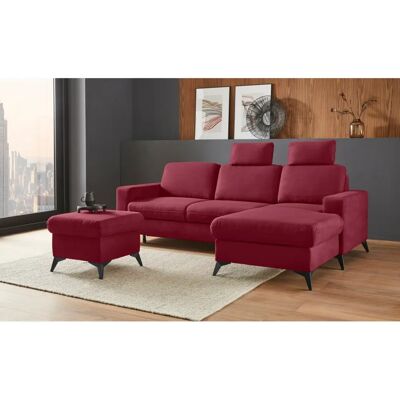 Places of Style Lolland L-Form Sofa - Microfaser, Rechts Recamiere - 250cm Places of Style Lolland L-Form Sofa - Microfaser, Rechts Recamiere - 250cm