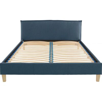 Otto Products Heddi Blau Bett - Unterstützung mit 16 Latten Otto Products Heddi Blau Bett - Unterstützung mit 16 Latten