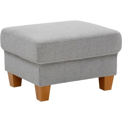 Home Affaire Conville Hocker - Webstoff, Grau, 63x74cm Home Affaire Conville Hocker - Webstoff, Grau, 63x74cm
