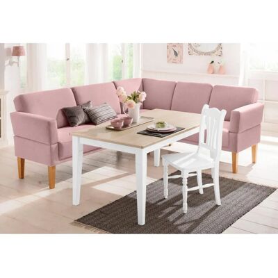 HOME AFFAIRE Fehmarn Eckbank - L-förmig, Rosa - 255cm HOME AFFAIRE Fehmarn Eckbank - L-förmig, Rosa - 255cm