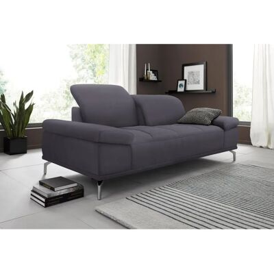 Places of Style Caluna anthrazit Sofa - 3-Sitzer Modernes Design Places of Style Caluna anthrazit Sofa - 3-Sitzer Modernes Design
