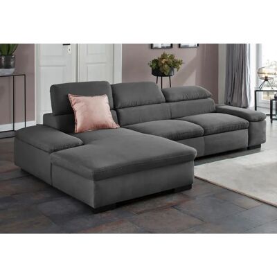Home Affaire Alberto L-Form Sofa - Mikrofaser, Recamiere links Home Affaire Alberto L-Form Sofa - Mikrofaser, Recamiere links