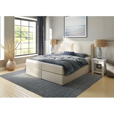 Home Affaire Lysann Beige Boxspringbett - 5-fach verstellbar, 180x200cm Home Affaire Lysann Beige Boxspringbett - 5-fach verstellbar, 180x200cm