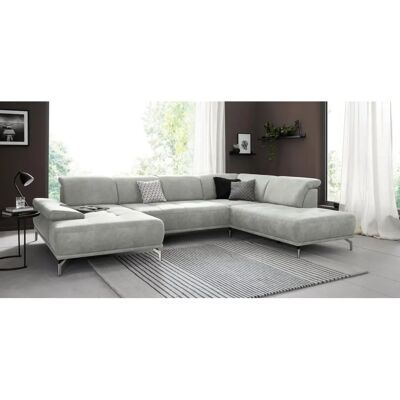 Places of Style Caluna U-Form Sofa - Vintage Microfaser, 8,5 Sitzplätze Places of Style Caluna U-Form Sofa - Vintage Microfaser, 8,5 Sitzplätze