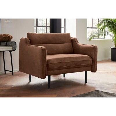Andas Nordfyn Cognac Microfaser-Lederarmlehne - Sessel Andas Nordfyn Cognac Microfaser-Lederarmlehne - Sessel