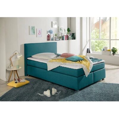 INOSIGN Eliana - Petrol Boxspringbett - 120x200cm - 52cm Hoch - Komplettbett INOSIGN Eliana - Petrol Boxspringbett - 120x200cm - 52cm Hoch - Komplettbett