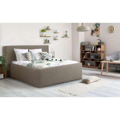 INOSIGN Dalina Beige Bett - Modern, Verstärkte Struktur INOSIGN Dalina Beige Bett - Modern, Verstärkte Struktur