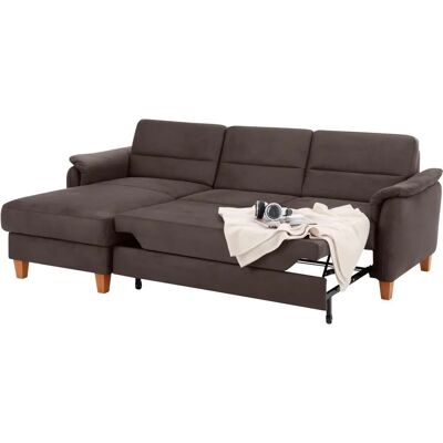HOME AFFAIRE Palmera L-Form Sofa - L-förmiges Mikrofaser-Sofa mit Stauraum HOME AFFAIRE Palmera L-Form Sofa - L-förmiges Mikrofaser-Sofa mit Stauraum