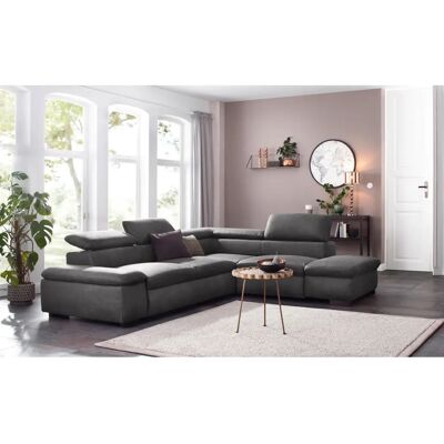 Home affaire Alberto L-Form Sofa - Vintage Microfaser, Ottomane rechts, Ohne Bettfunktion Home affaire Alberto L-Form Sofa - Vintage Microfaser, Ottomane rechts, Ohne Bettfunktion