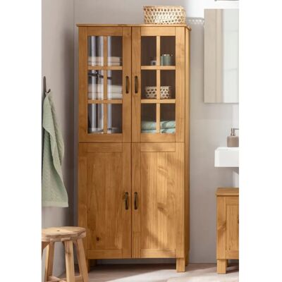 Home Affaire Rodby Beiger Holzschrank - Hochschrank Home Affaire Rodby Beiger Holzschrank - Hochschrank
