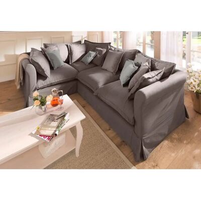 Home Affaire Luise L-Form Sofa - Webstoff - 275x75x192cm Home Affaire Luise L-Form Sofa - Webstoff - 275x75x192cm