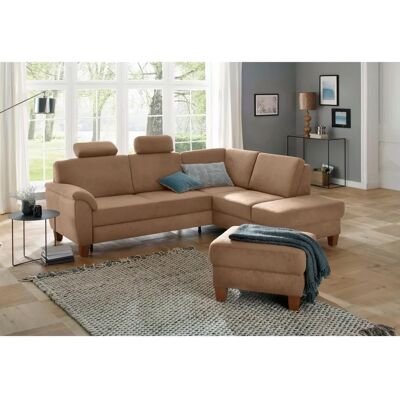 Home Affaire Alta L-Form Sofa - Microfaser, Braun, 250cm Home Affaire Alta L-Form Sofa - Microfaser, Braun, 250cm