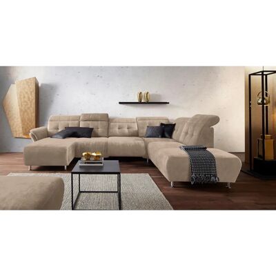 Places of Style Manhattan U-Form Beige Sofa - L-förmiges Ecksofa Places of Style Manhattan U-Form Beige Sofa - L-förmiges Ecksofa