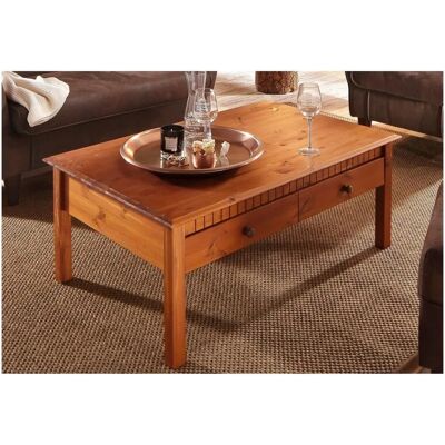 HOME AFFAIRE Lisa Couchtisch - Landhausstil - 110x42x70cm HOME AFFAIRE Lisa Couchtisch - Landhausstil - 110x42x70cm