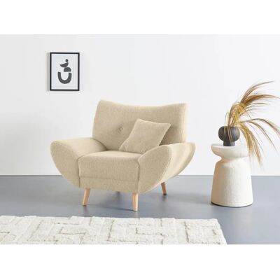 Home Affäre Basta Beiger Sessel - Wohnzimmermöbel Home Affäre Basta Beiger Sessel - Wohnzimmermöbel
