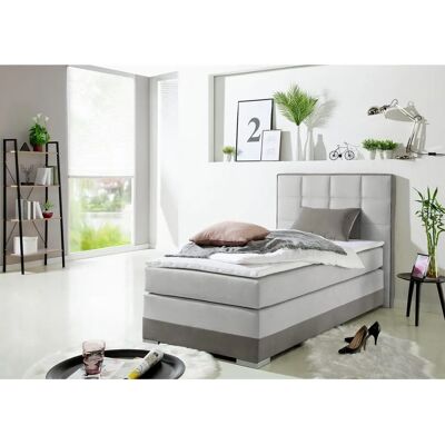 INOSIGN Komplettbett - 7-Zonen-Tonnentaschenfederkern, Grau INOSIGN Komplettbett - 7-Zonen-Tonnentaschenfederkern, Grau