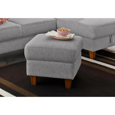 HOME AFFAIRE Palmera Silber Hocker - Hocker HOME AFFAIRE Palmera Silber Hocker - Hocker