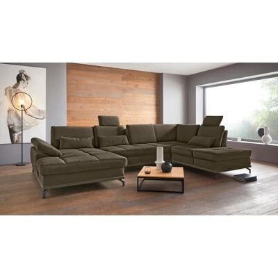 Places of Style Costello Samtsofa - U & L Form Places of Style Costello Samtsofa - U & L Form