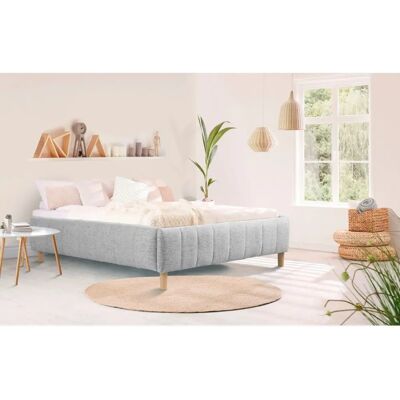 Andas Skandinavisches Bett - Tarje - 140x200cm - Grau - Bett Andas Skandinavisches Bett - Tarje - 140x200cm - Grau - Bett