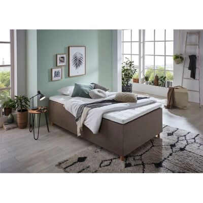 HOME AFFAIRE Thorsby - Boxspringbett - 90x200cm, Braun, H3 HOME AFFAIRE Thorsby - Boxspringbett - 90x200cm, Braun, H3