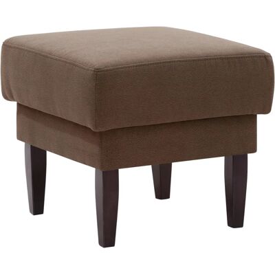 HOME AFFAIRE Scalea Hocker - Microfaser, Braun, 55x51x55cm HOME AFFAIRE Scalea Hocker - Microfaser, Braun, 55x51x55cm