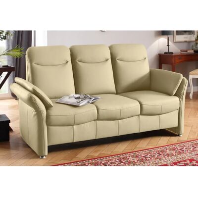 Home Affaire Tahoma 3-Sitzer Sofa - Beige Kunstleder Home Affaire Tahoma 3-Sitzer Sofa - Beige Kunstleder