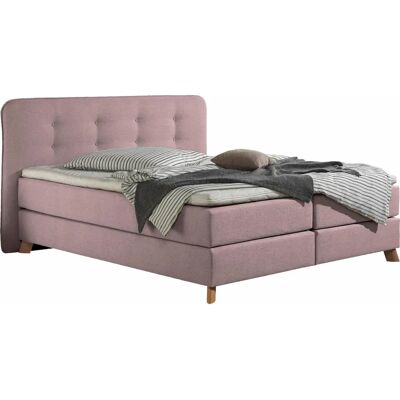 Home Affaire Cecina Pink Boxspringbett Home Affaire Cecina Pink Boxspringbett