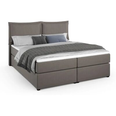 HOME AFFAIRE Lysann Grau Boxspringbett - Komplettbett HOME AFFAIRE Lysann Grau Boxspringbett - Komplettbett