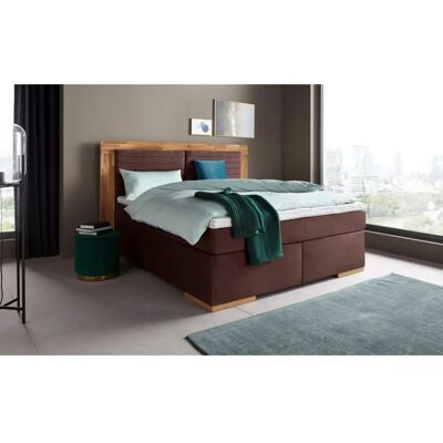 Places of Style Cup Boxspringbett - 180x200cm, Braun, Microfaser-Topper Places of Style Cup Boxspringbett - 180x200cm, Braun, Microfaser-Topper