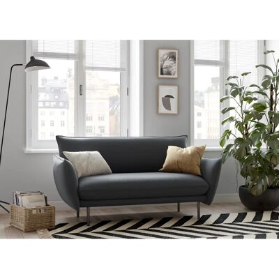 Nordic Interior Stine Dunkelblau 2-Sitzer Sofa - Sofa Nordic Interior Stine Dunkelblau 2-Sitzer Sofa - Sofa